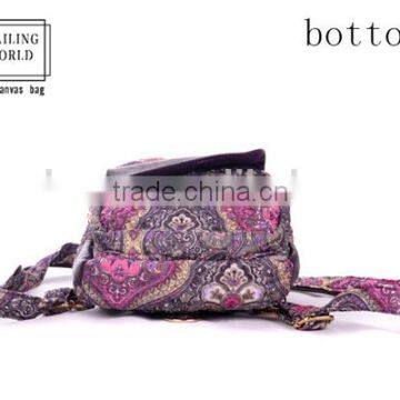 Brand New Design Chinese Folk Style Canvas Backpack & Chest Bag photo-4