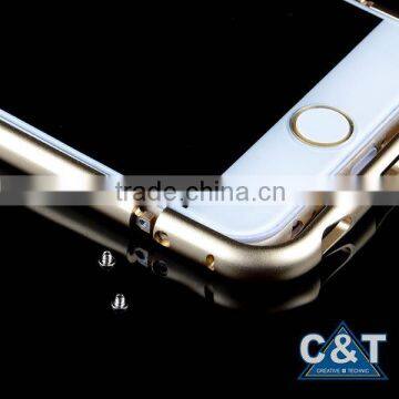 C&T Premium Silver Aluminum Metal Bumper Frame Case for Apple IPhone 6 (4.7-inch) , For IPhone 6 Iron Bumper photo-6