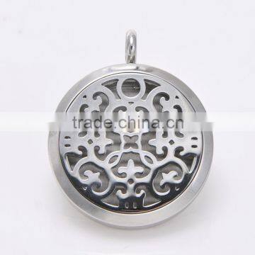 Stainless Steel Jewelry Pendant Necklaces Type Diffuser Locket