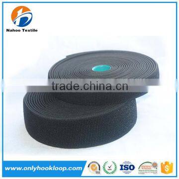 Eco-friendly flexible hook and loop tape, high quality nylon hook loop tape