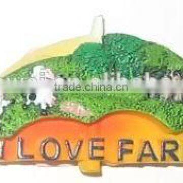 Decoration Fashion Design Resin Italy Souvenir Fridge Magnet