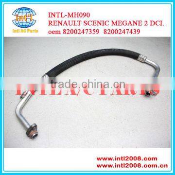 auto air con pipe ac hose fitting for Renault Megane Scenic 2 DCI ac hose 8200247359 8200247439