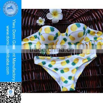 Bikini 2016 For The Sexy Girls Pineapple Bikini Micro Bikini Swimwear