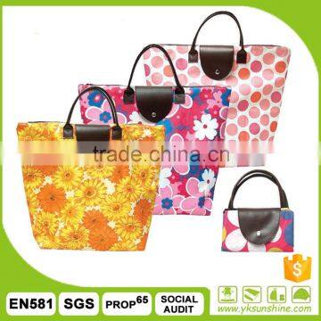 Best Seller fashion folding bag for shopping, Foldable beach bag