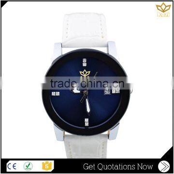 Popular china manufacture waterproof simple diamond quartz watch women Y006