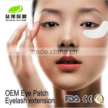 2016 factory direct sell eye brow gel mask lint-free eye gel patch