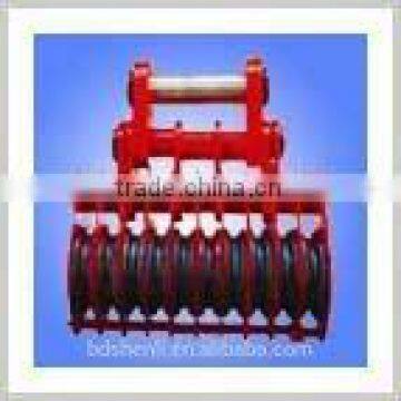 Chinese supplier for red multiple wheel large rope pulley block