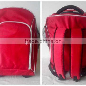 wheeled backpack bag with inside trolley