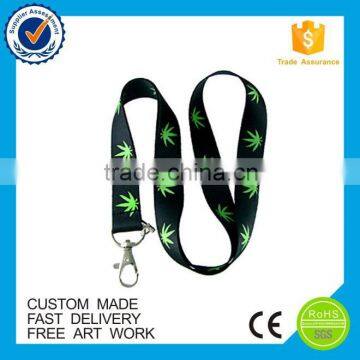 Customized high quality cheap printing ID holder lanyard