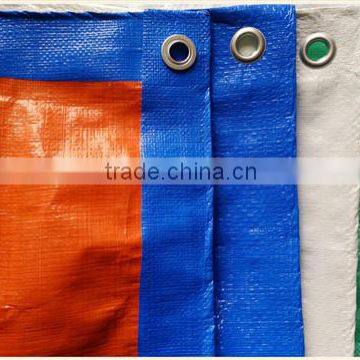 The PE tarpaulin export waterproof colored tarpaulin and PE tarpaulin with eyelet