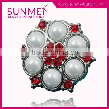 No Defects Large Crystal Rhinestone Buttons for Women