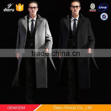 pure wool Best price high quality wool polyester topcoat man woolen jacket thicken for spring antumn winter Wool Overcoat