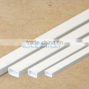 ABS square tube,ABS architectrual model materials,plastic tube&rod,round tube,square tube