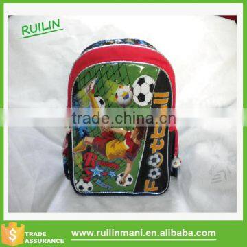 Football New design school bag very young models for kids