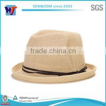 High Quality Hot Selling Wool Wave Short Brim Felt Hat photo-2