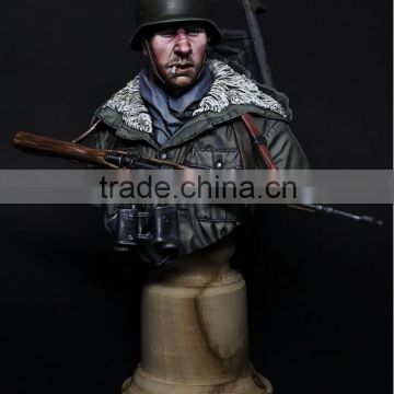 Soldier with gun fixed figure /customise military action figures