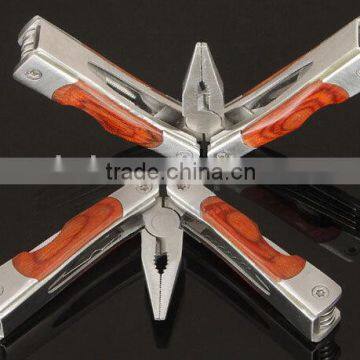 OEM Wooden Handle Pliers With Stainless Steel photo-6