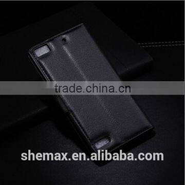 Factory Price Leather Flip Cover Case for Blackberry z3