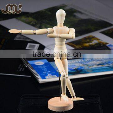 Hot sale DIY wooden manikin doll for sale