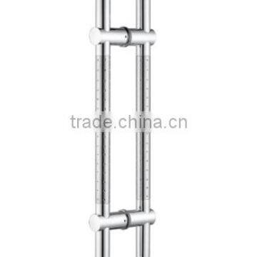 DH-074 H Shape SUS304 Pulls Lever Glass Door Handle, Sliding Shower Door Handles Double Sided Metal Door Handle photo-5