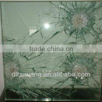 Bullet resistence glass for bank with ISO9001&CCC in Dalian