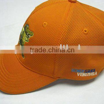 Hot Selling 6 panels cotton mesh golf cap