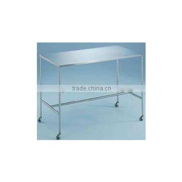 Non-Magnetic Stainless Steel Instrument Table, Hospital Table