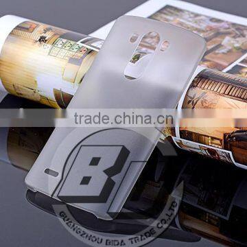 Ultra High Quality PP Frosted Transparent Phone Case For LG G4 Factory Price photo-4