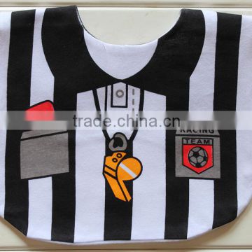 High quality Alibaba cute fancy football bibs with good price