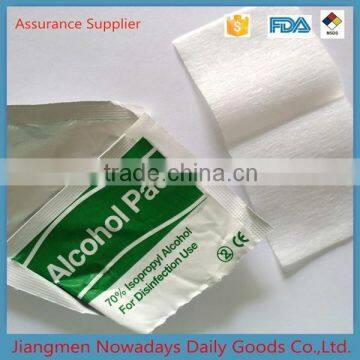 High quality 70% isopropyl alcohol antiseptic wipes