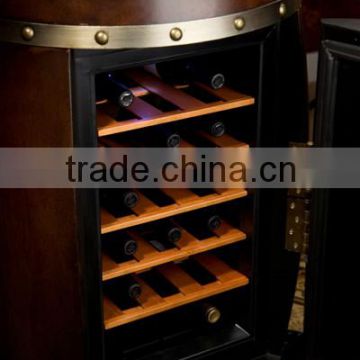 18 Bottles Promotional Gift Item High Quality Promotional Commercial Resell Hotel Funiture Wine Bottle Drinks Refrigerator