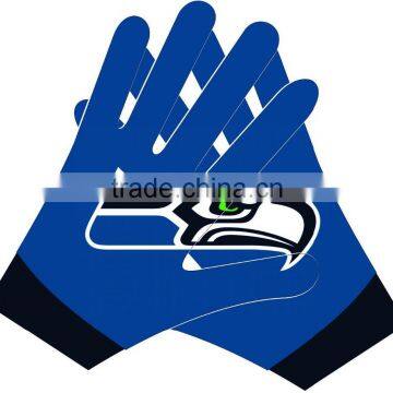 High quality American football gloves/ Rugby use gloves/ American custom gloves