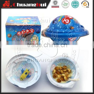 UFO Chocolate Cup with Biscuits & Toy