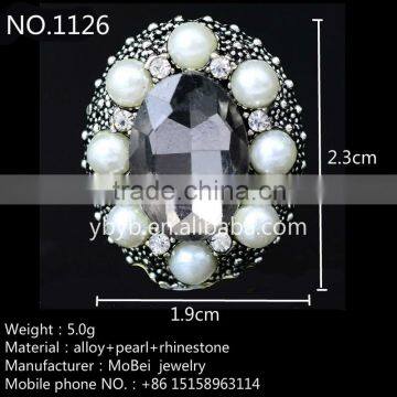 Retro Pearl Diamond Alloy Diy Hair Accessories Headdress Ornaments Handmade Diy Material Bags Shoes 1126 photo-2