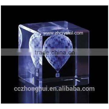 2016 New personalized decorative crystal cube