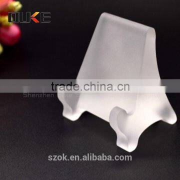 Small Size Desktop Frosted Acrylic Coin Display Stand photo-4
