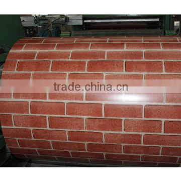 Brick pattern zinc alloy roofing sheet reflect sunlight and corrosion resistant