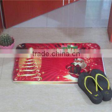 Anti-slip 100% Nylon Water Absorption Cheap Printed Stone Door Mat photo-5