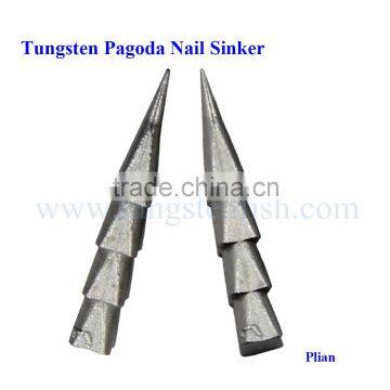 Hot Sale Cheaper Widely use Tungsten Pagoda Nail Sinker