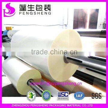 roll laminating film,TOP TRANSPARENT bopp film, PET thermal film, mircon laminating film