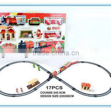 Musical Long Train Railway Toys with Light
