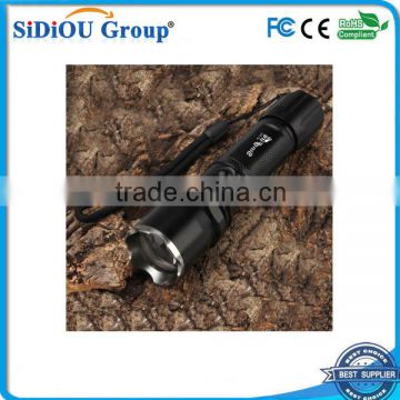 high power 18650 rechargeable mini led flashlight