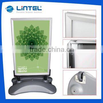 outdoor portable poster stand,portable advertising sign board