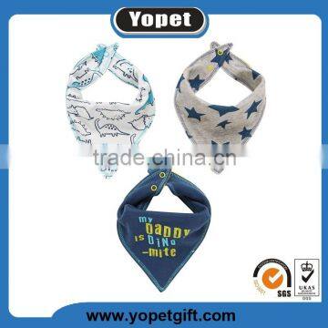 Fashionable triangle bib bandana for pet dogs cats