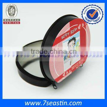 Two Pieces Tinplate With Zipper DVD Tin Case, CD Bag Box Wholesale photo-4