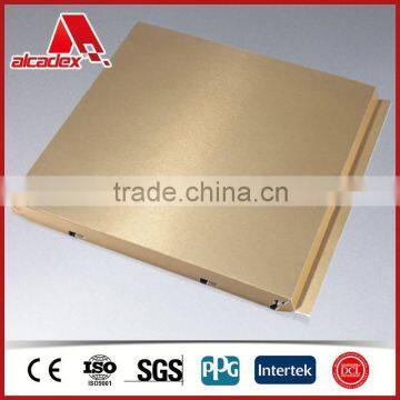 aluminum plastic board factory brushed exterior ACP roofing sheet