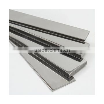 grade 304 stainless steel flat bar cold rolled finish price in China