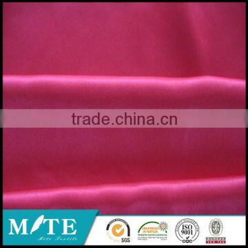 100 polyester silk satin wedding dress fabric dyed satin fabirc