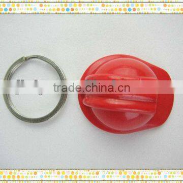 plastic helmet keychain