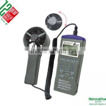 RS232 Software Wind Speed Data Logger 0.6~32M/S Digital Anemometer Data Logger AZ9671